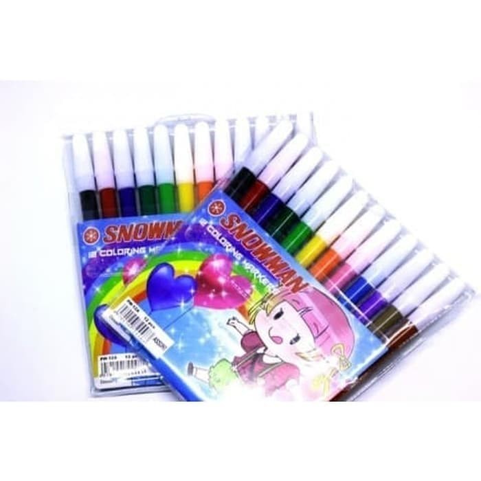 

Unik Spidol Snowman Isi 12 Diskon