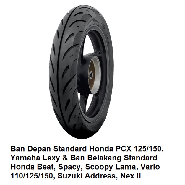 Ban Aspira Bold Tube Type 90/90-14 Untuk Ban Depan Standard Honda PCX 125/150, Yamaha Lexy & Ban Bel