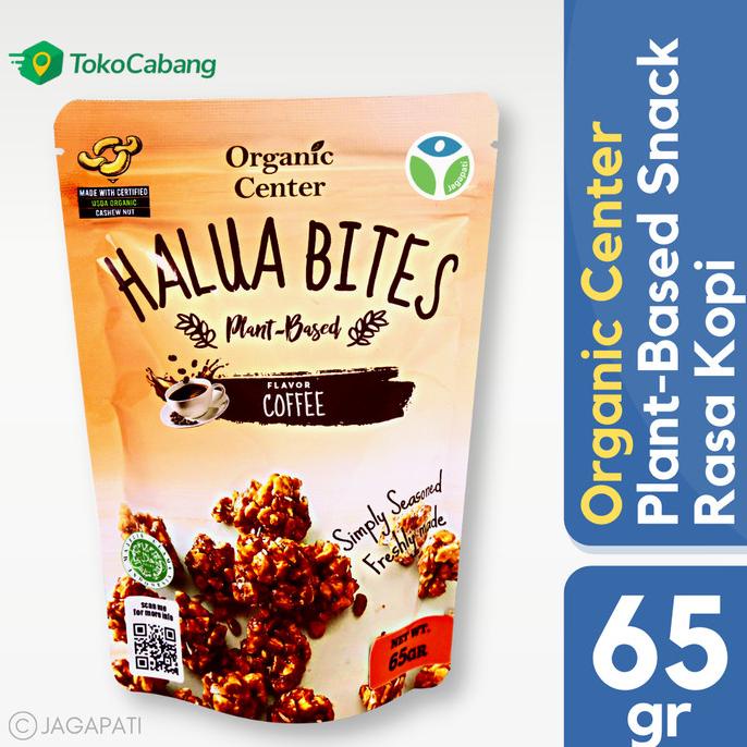 

Organic Center - Halua Coffee 65gr - Cemilan Kacang - Kacang Mete