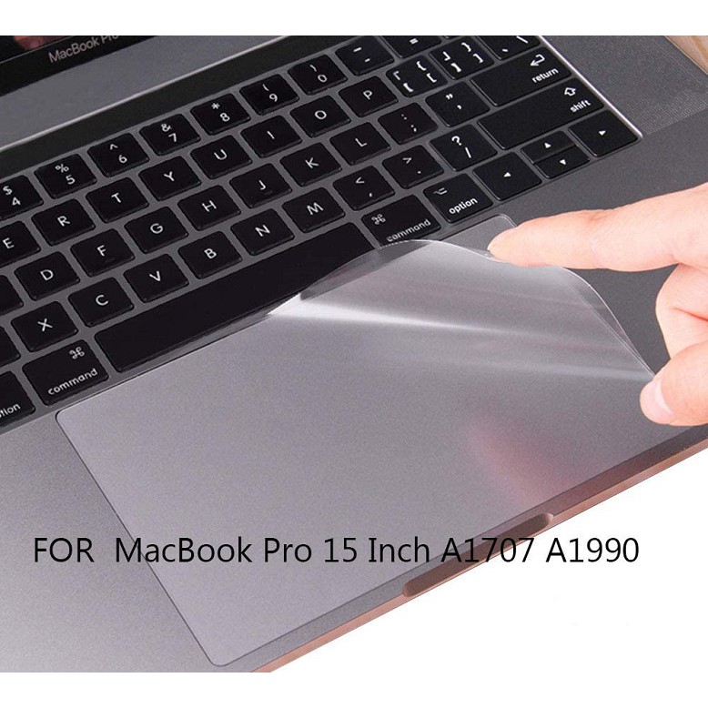 Pelindung Trackpad Protector Cover Touchpad Macbook Pro 15 Inch Touch ID A1707 A1990