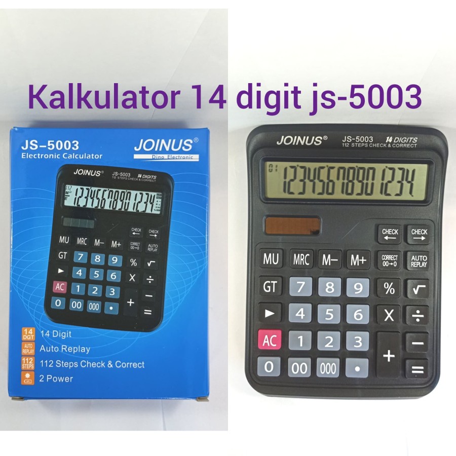 KALKULATOR 14 DIGIT JOINUS JS-5003 ORIGINAL