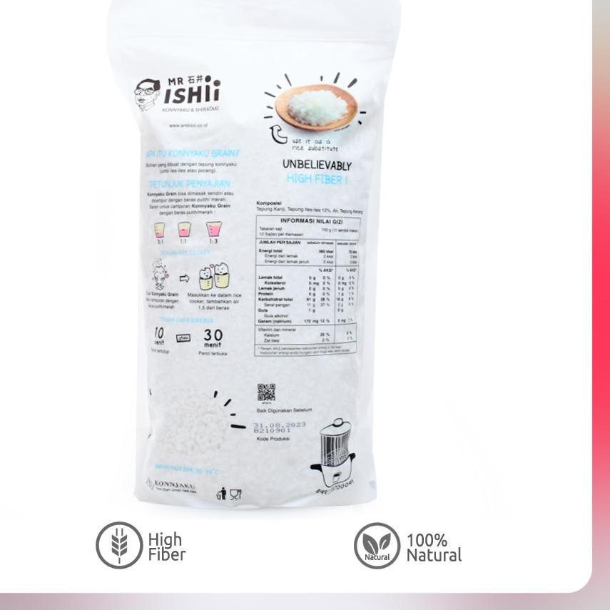 

Mr Ishii Konnyaku Grain Beras Shirataki 1 Kg リ