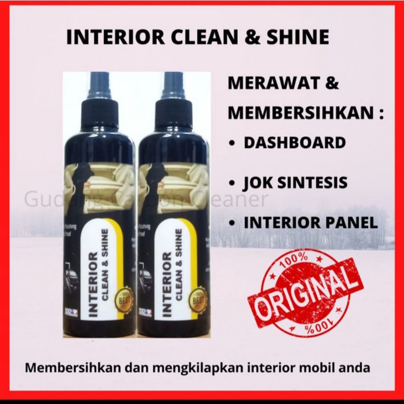 Interior wax Interior clean mobil pembersih interior mobil bisa untuk dashbord jok kulit interior panel