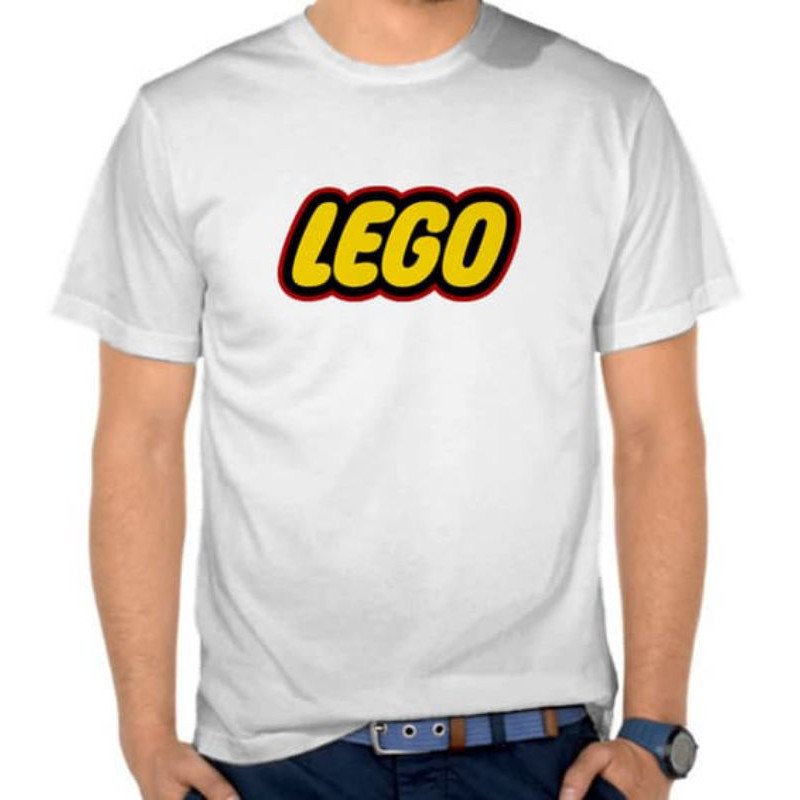 T-Shirt Kaos Lego - Cotton Combed Unisex - Terima Custom Kaos Satuan