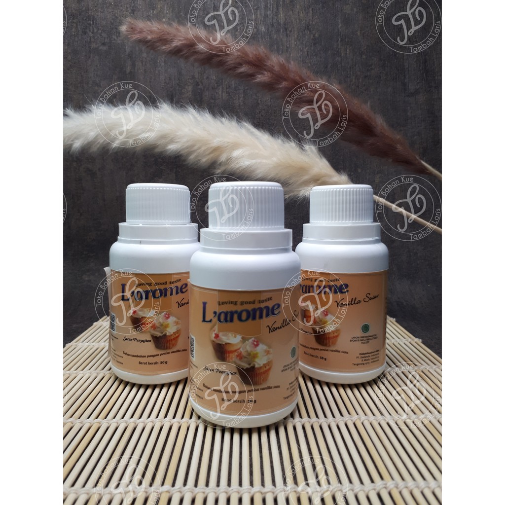 

L'Arome Perisa Bubuk Vanilla Susu (50 gram)