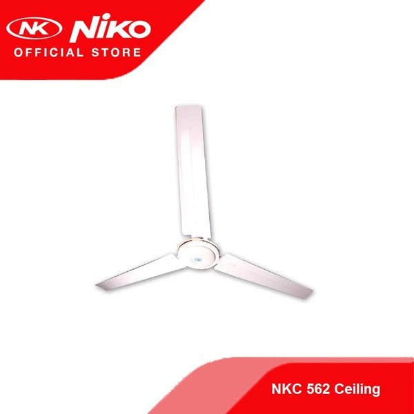 Niko NKC-562 Ceiling Fan Kipas Angin Listrik 3 Baling Besi 56 Inch