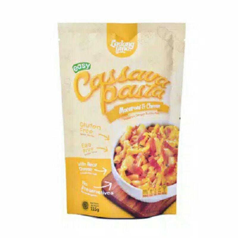 LADANG LIMA Cassava Pasta Cheese 115 g Halal