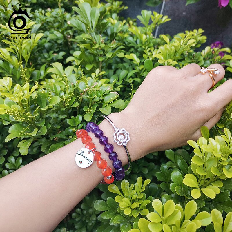 Gelang Amethyst Ametis Kecubung Chakra Energy Healing GEM-105