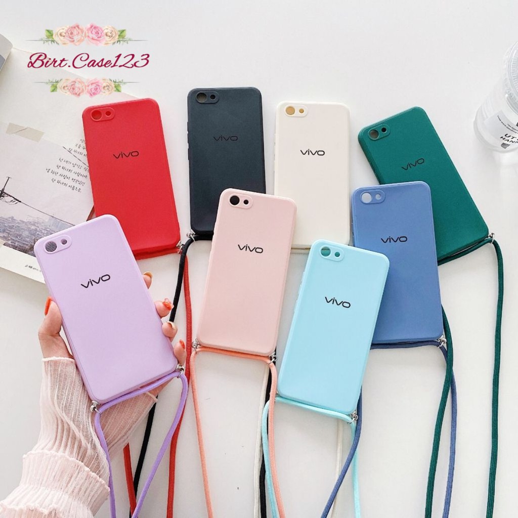 SOFTCASE SLINGCASE ORIGINAL SILIKON PELINDUNG KAMERA VIVO Y53 Y55 Y71 Y81 V9 V5 Y67 Y66 BC5809