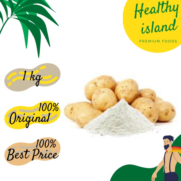 

Tepung Kentang / Tepung Pati Kentang / Potato Starch - 1 Kg