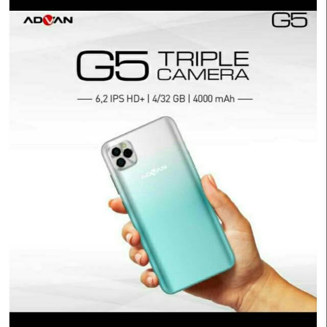 Hp advan g5 ram 4gb rom 32gb baru