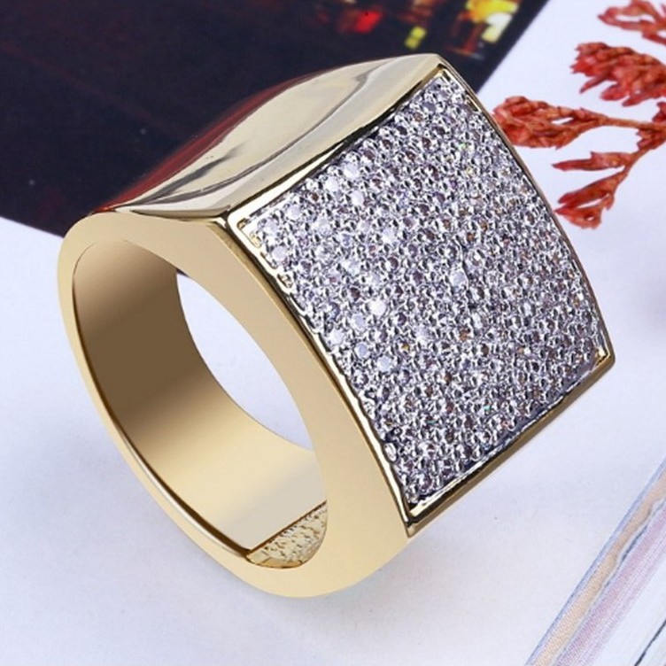 SEUSUK  Cincin Kawin / Tunangan Fashion Pria Populer untuk Hadiah