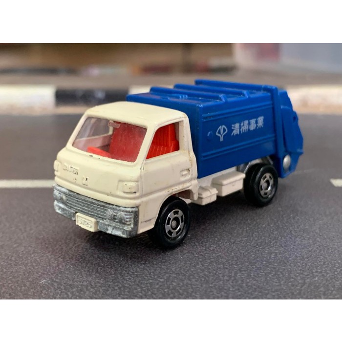 Vintage Tomica 10 Mitsubishi Canter Dumptruck Made in Japan No Box