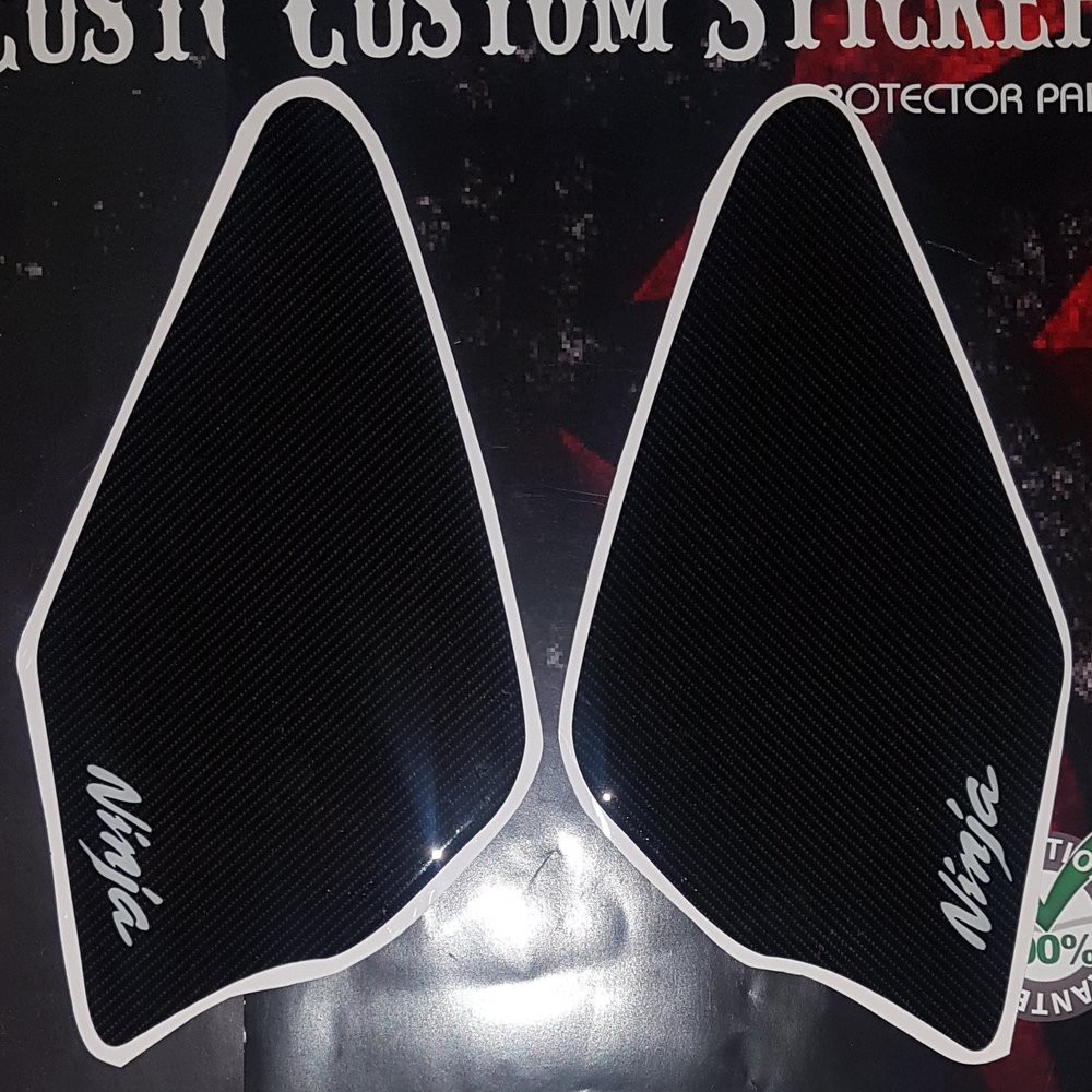 Jual Sidepad tank grip kawa   saki ninja 150 rr carbon Indonesia|Shopee