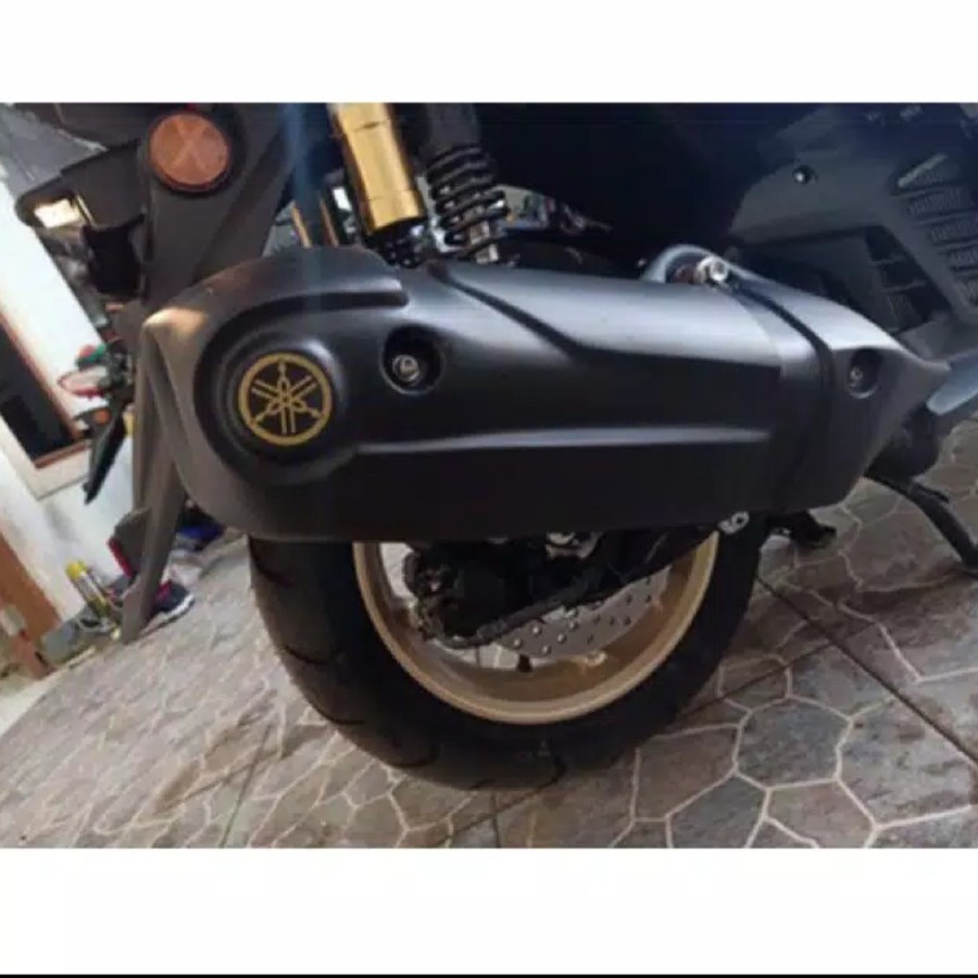 Terlaris TUTUP KNALPOT ALL NEW NMAX 2020 2021 - COVER PELINDUNG KENALPOT NMAX - Putih