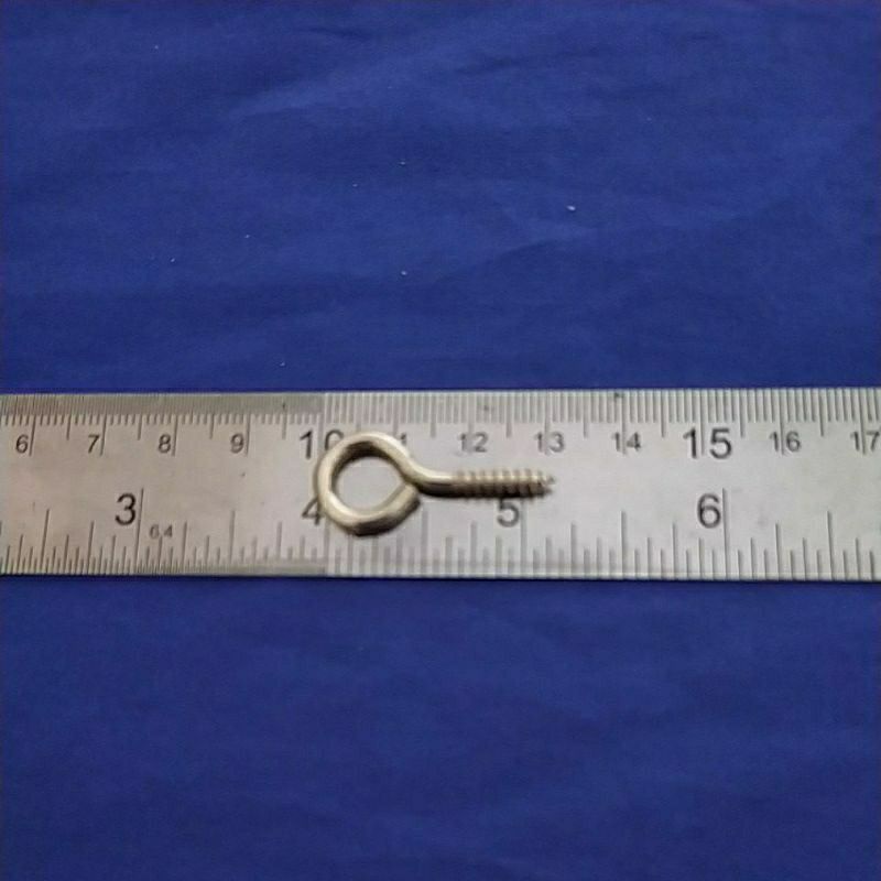 Skrup Gantung Tutup no 6/ Screw Eyes Werkline  isi 5 pcs