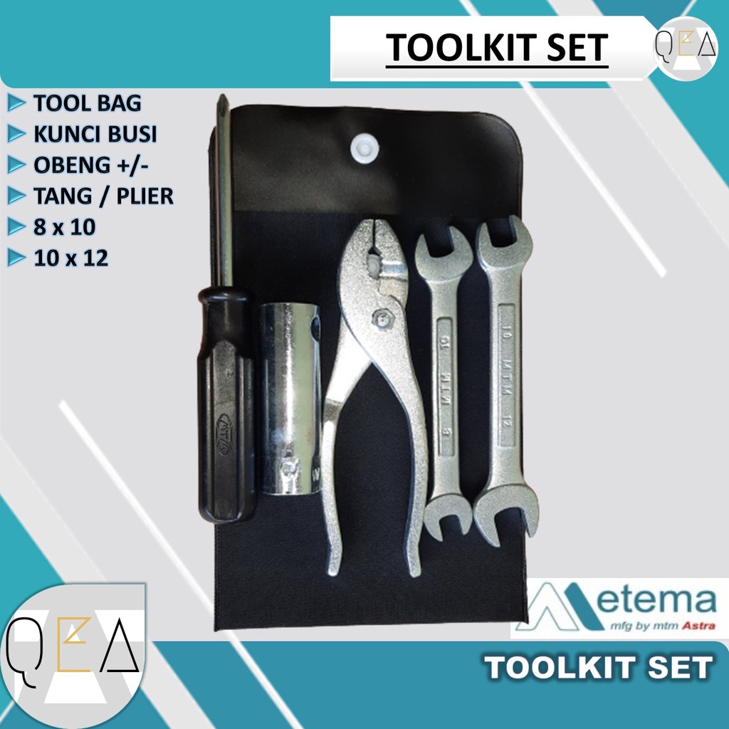 ToolKit Motor / Kunci Busi / Kunci Pas ( Motor Matic - Bebek )