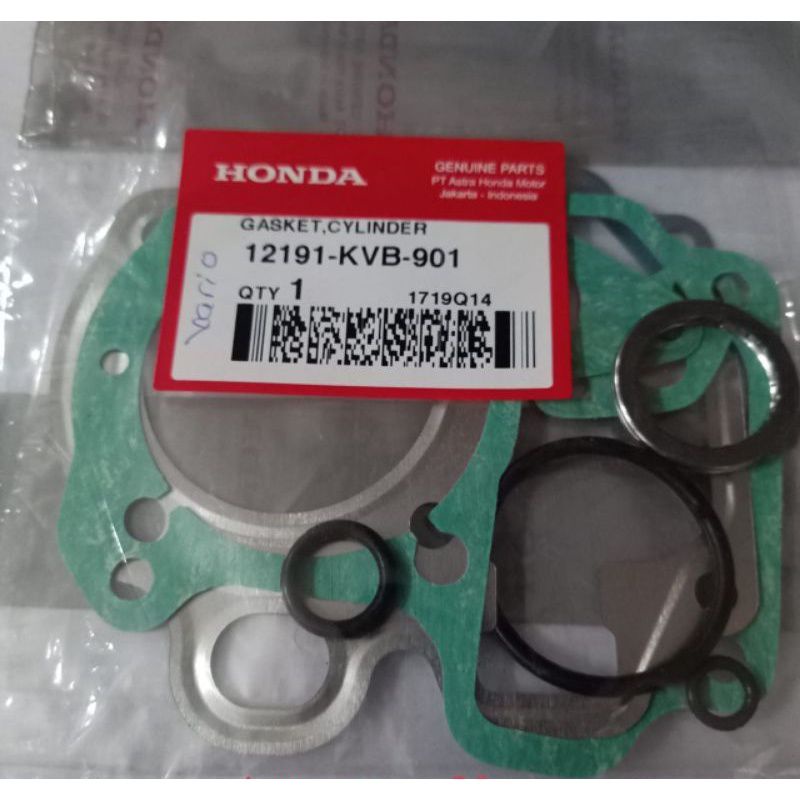 Paking gasket top set Vario lama vario cbs 110 beat spacy Scoopy karbu