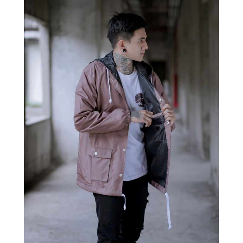 jaket outdoor indigo