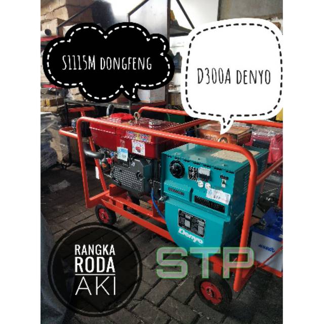 Dinamo Las D300A Denyo kopel Diesel S1115M Dongfeng