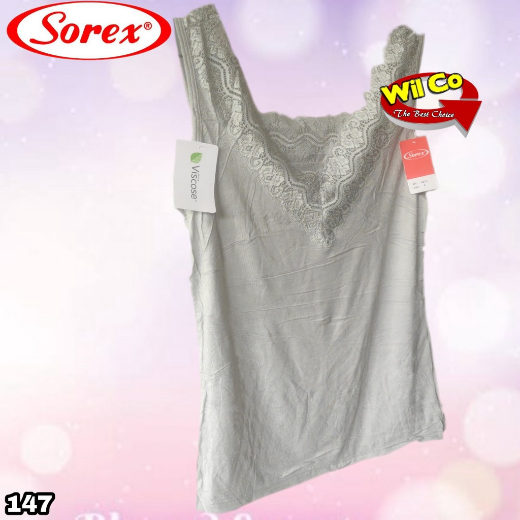 K147 - TANKTOP/KAMISOL ATASAN PAKAIAN DALAM WANITA SOREX FREE SIZE TALI LEBAR