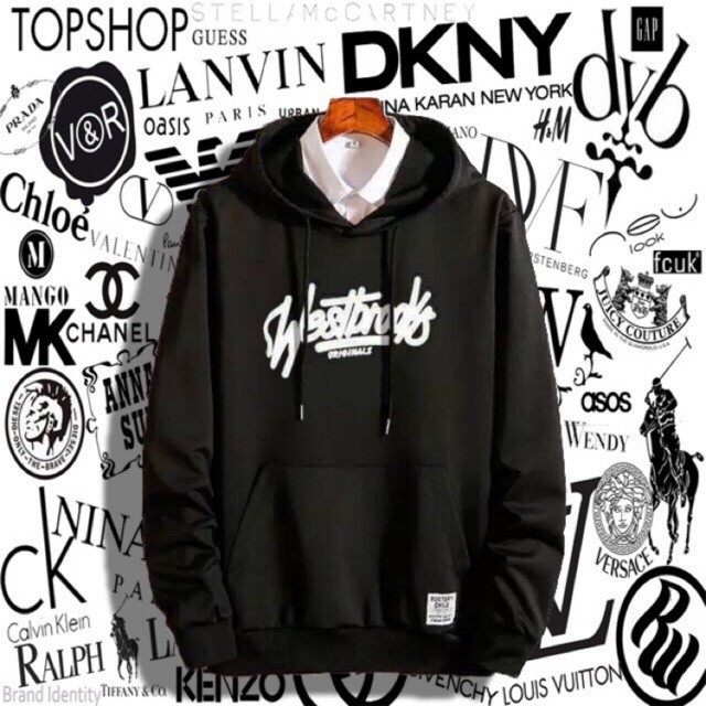 Jaket Sweater Westbrook Hitam Premium Unisex