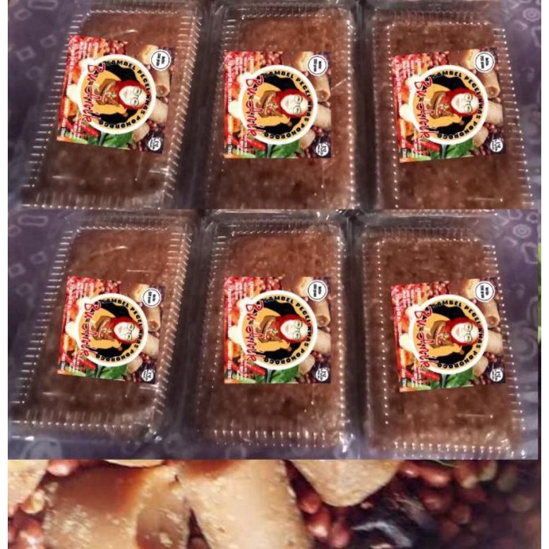 

SAMBEL PECEL KHAS PONOROGO BU ANIK. 250 GRAM.