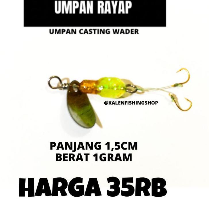 LANGSUNG ATC.. UMPAN RAYAP/ UMPAN CASTING WADER