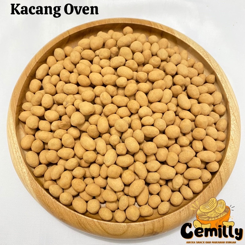 

[CEMILLY] 1Kg/500gr Kacang Telor Oven Bima Cemilan Snack Kiloan