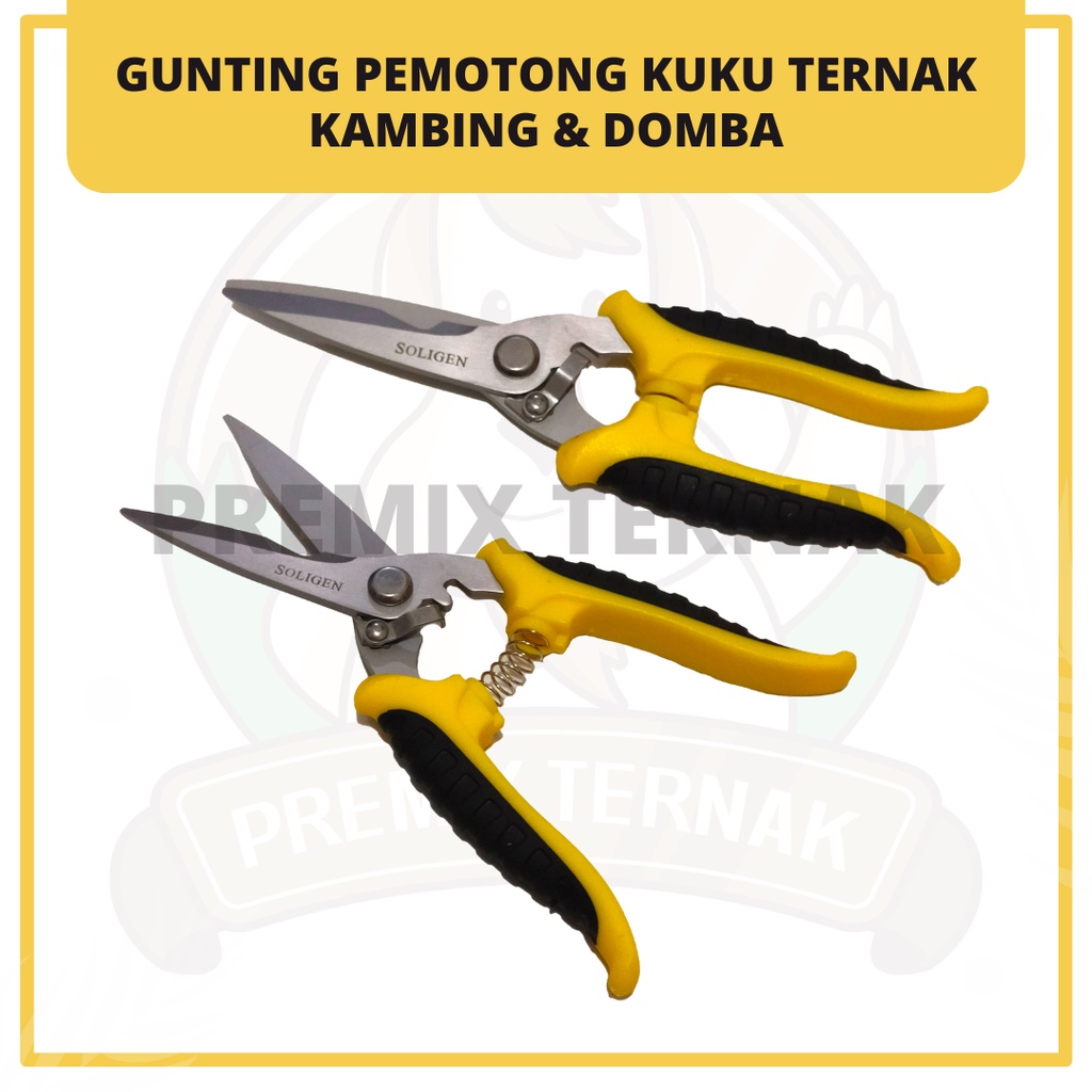 Gunting Kuku Kambing Domba KUNING - Alat Potong Kuku Domba -  Sheep Nail Clippers