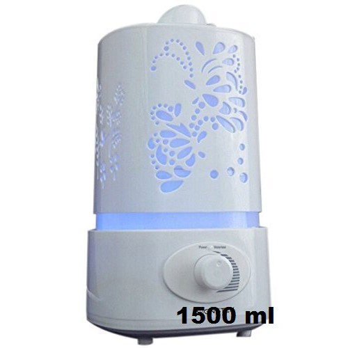 Carved Design Air Humidifier Large Ultrasonic Aroma Diffuser -1500 ML