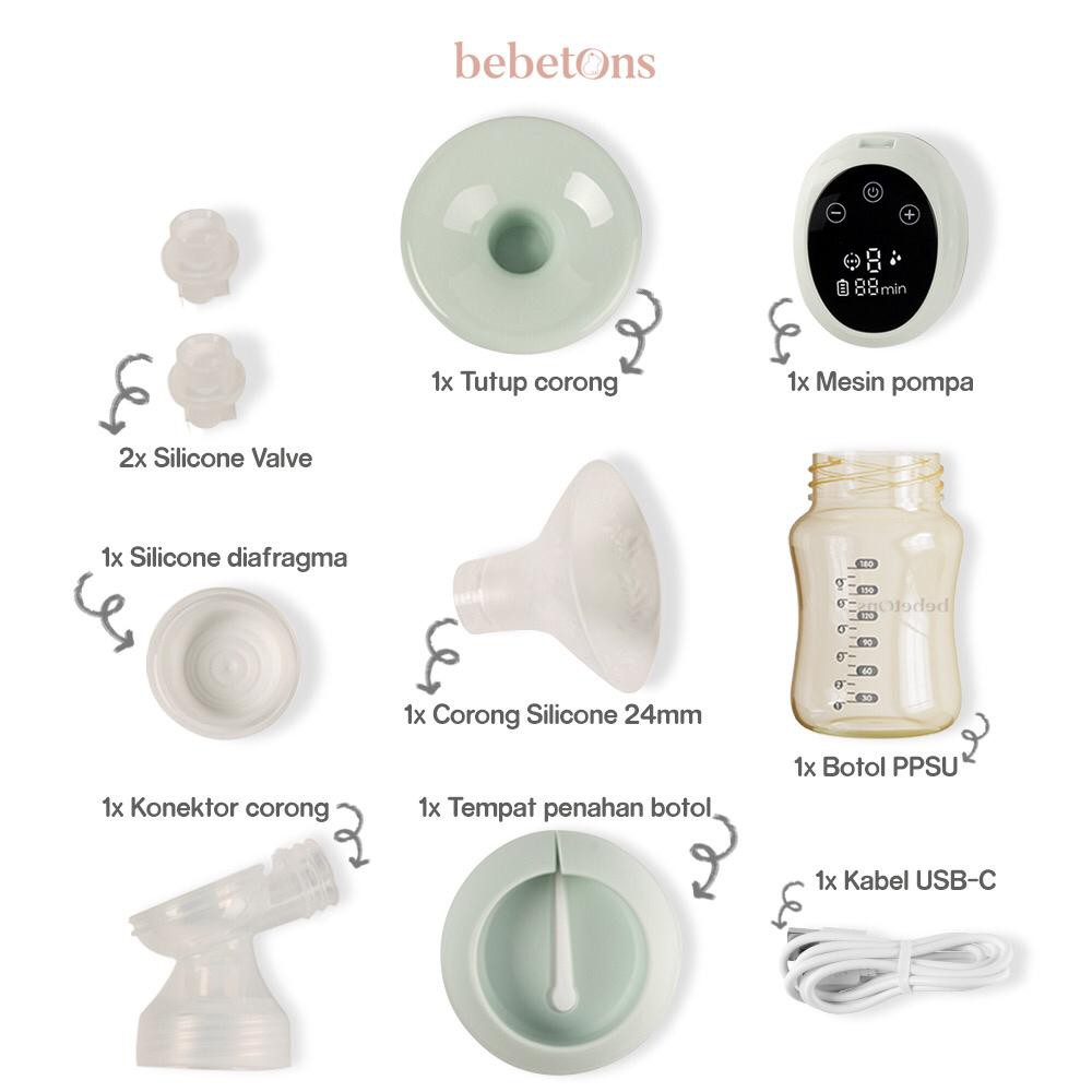 Bebetons Neo Breastpump Portable