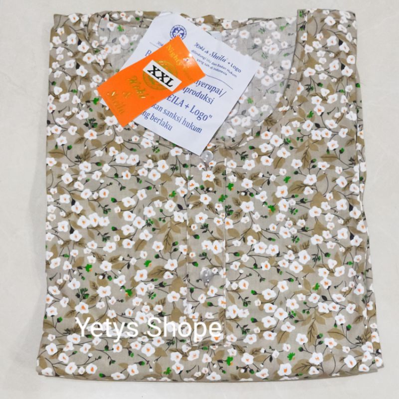 Hoki&Sheila Jumbo LD120 C3/4 Baju Tidur Piyama Fit XXL [Part 1]-VerySmall3 HS Coklat