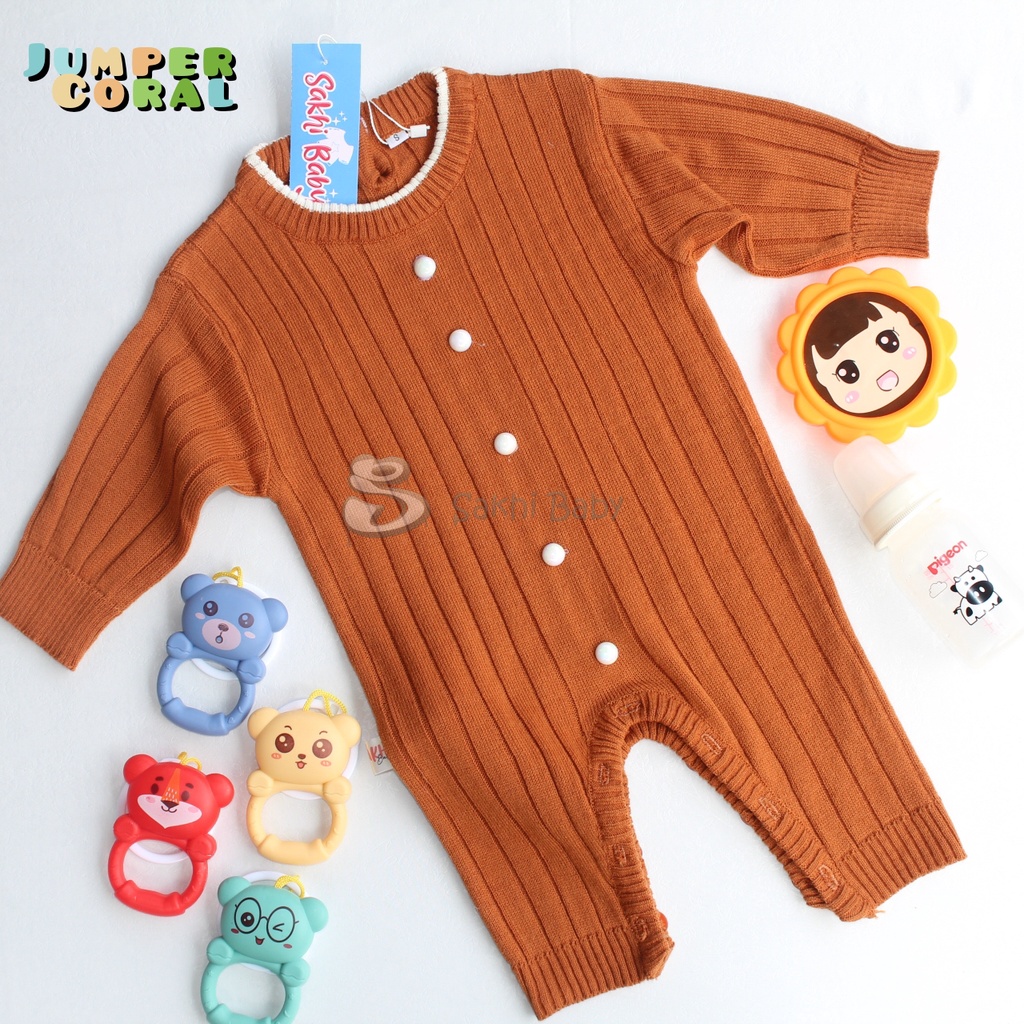 Kids Jumper Rajut Bayi Unisex 0 6 Bulan Baru Lahir Newborn