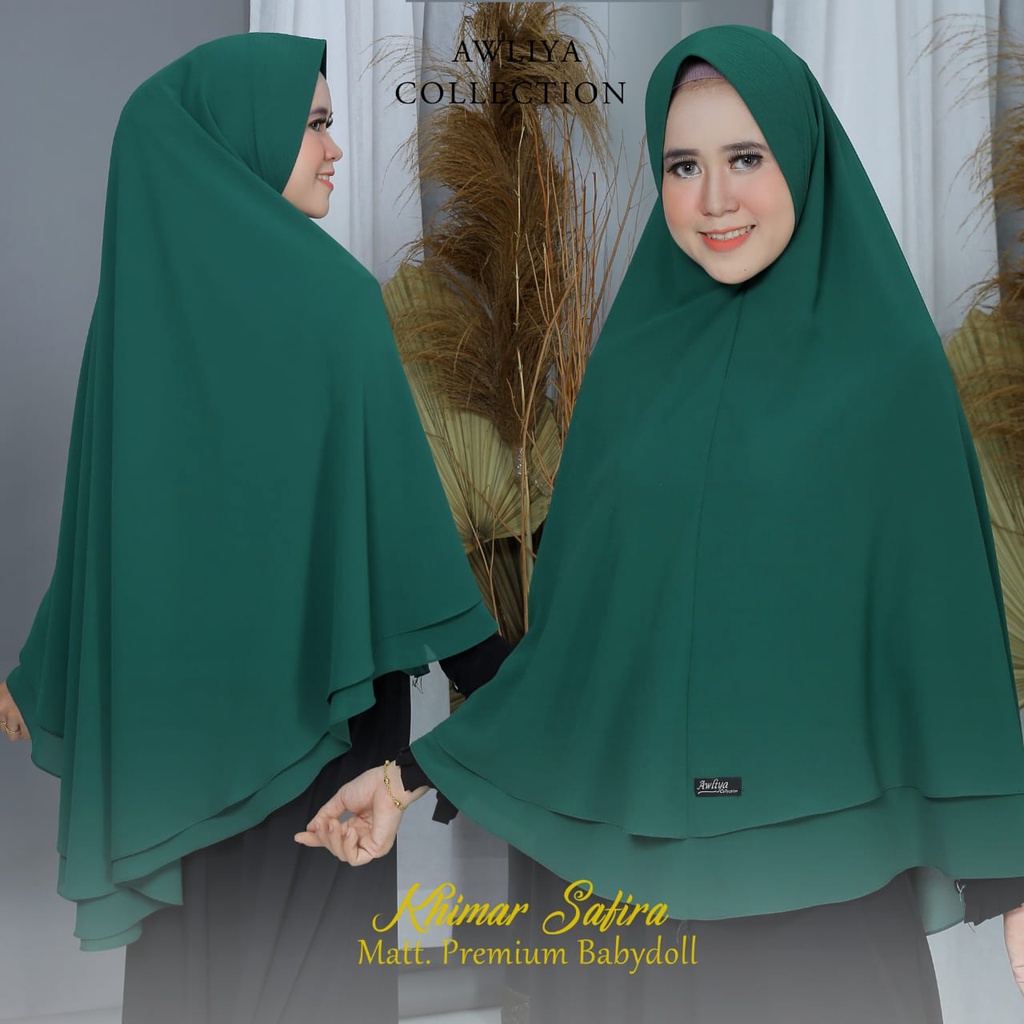 KHIMAR SAFIRA ORIGINAL ALIYAR BY AWLIYA//KHIMAR SYAR'I//ALIYAR BY AWLIYA COLLETION