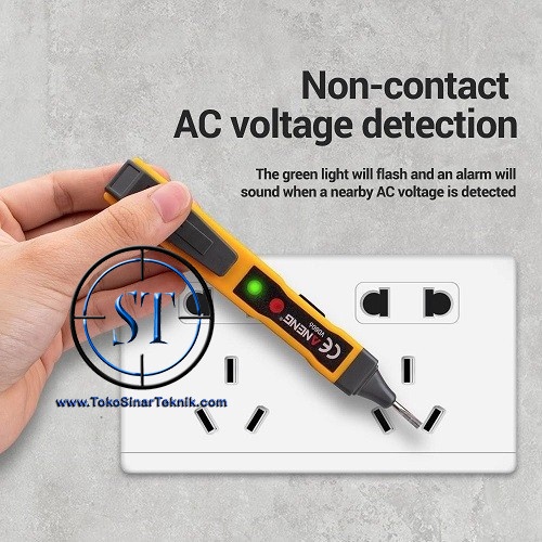 Tester Pen Tespen Non Contact AC VD806 1000V Electric Tes Pena Voltage Detector Listrik Sirkuit Induksi Tester LED Pensil Pencil