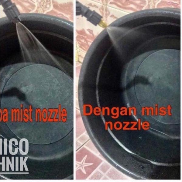 ♥ adjustable nozzle tasco / Nozzle sprayer kabut / ujung kepala spra ☀