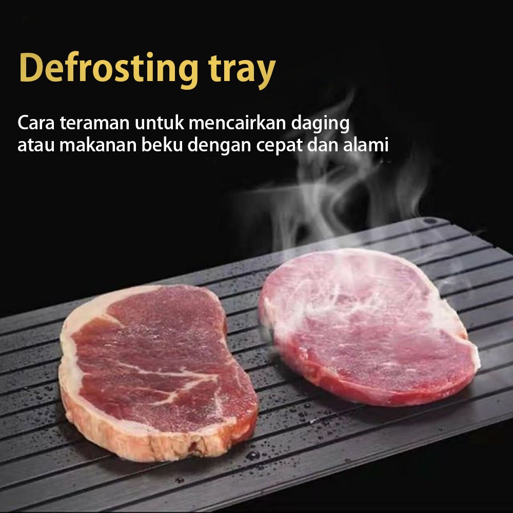 Pencair daging - Defrosting tray atau ikan beku antilengket