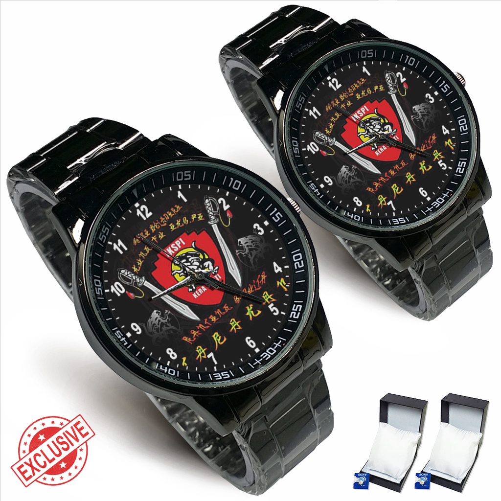 Jam Tangan Rantai Couple KERA SAKTI MOTIF 2 (Awesome)