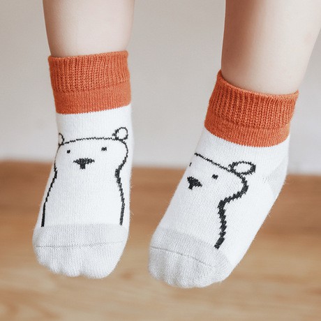 (pimenova) kaos kaki bayi set isi 3pasang kaos kaki bayi anti slip kaos kaki lucu