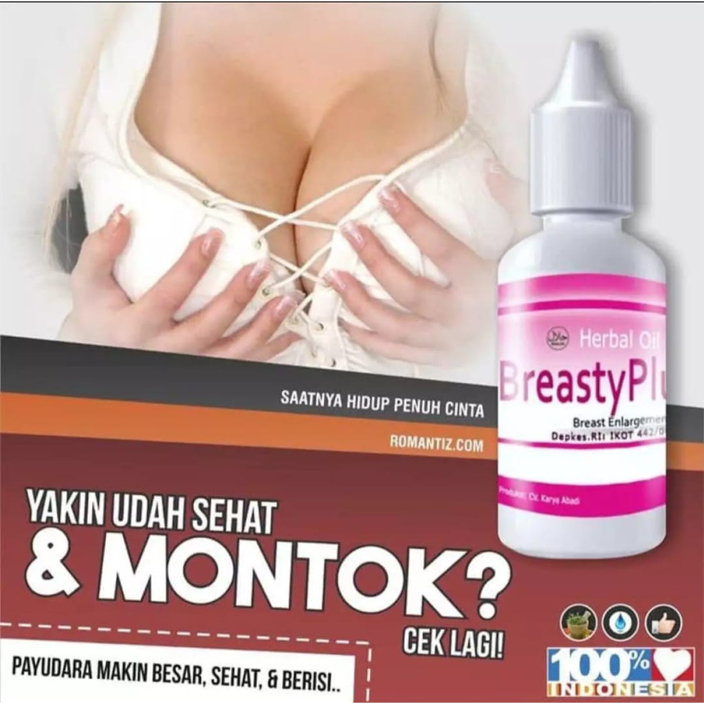 BREASTY PLUS - BREASTYPLUS OBAT PEMBESAR PAYUDARA ORIGINAL