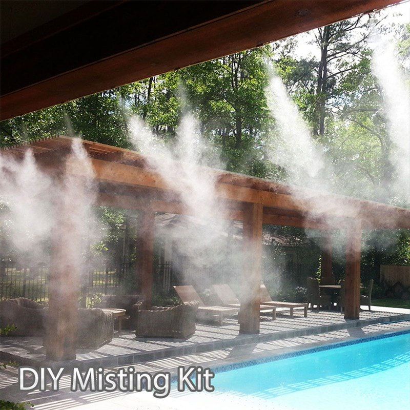 SPRINKLER SPRAYER 4 WAY HEAD MIST NOZZLE MISTING shaestore15