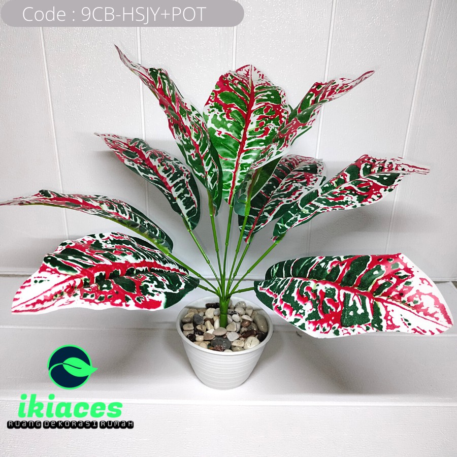 Bunga Keladi Bunga Plastik Daun Keladi Daun Artificial Artifisial Tanaman Hias Bunga Hias Home Decor