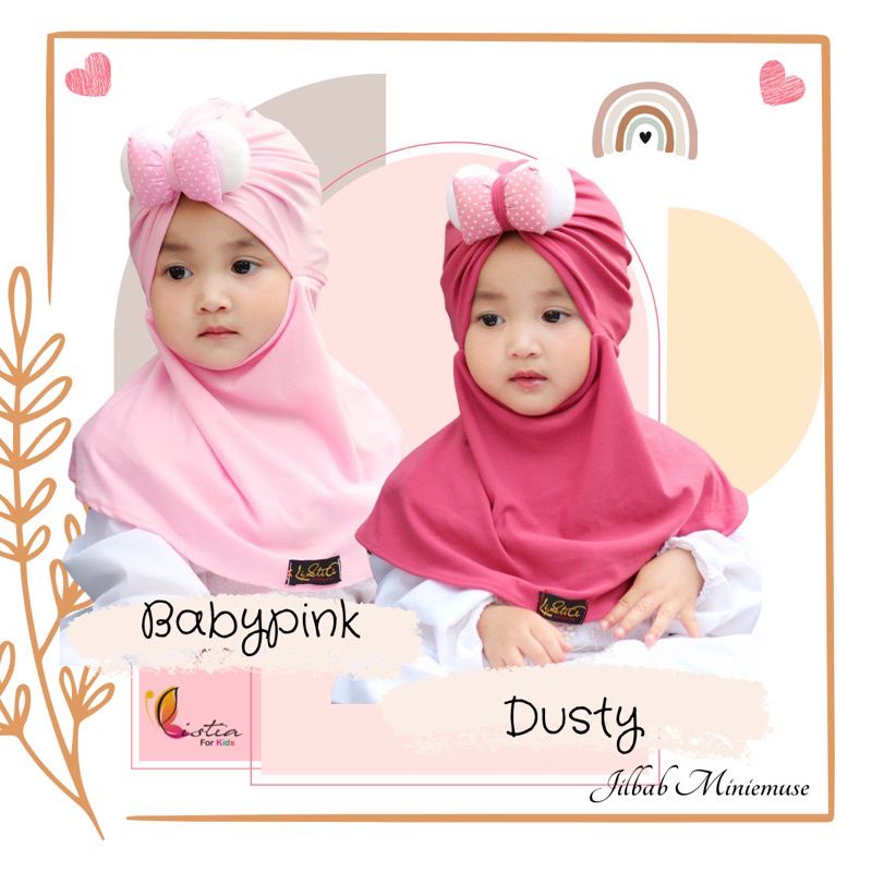 jilbab MINIEMOUSE | jilbab anak perempuan 1 2 3 4 5 Th