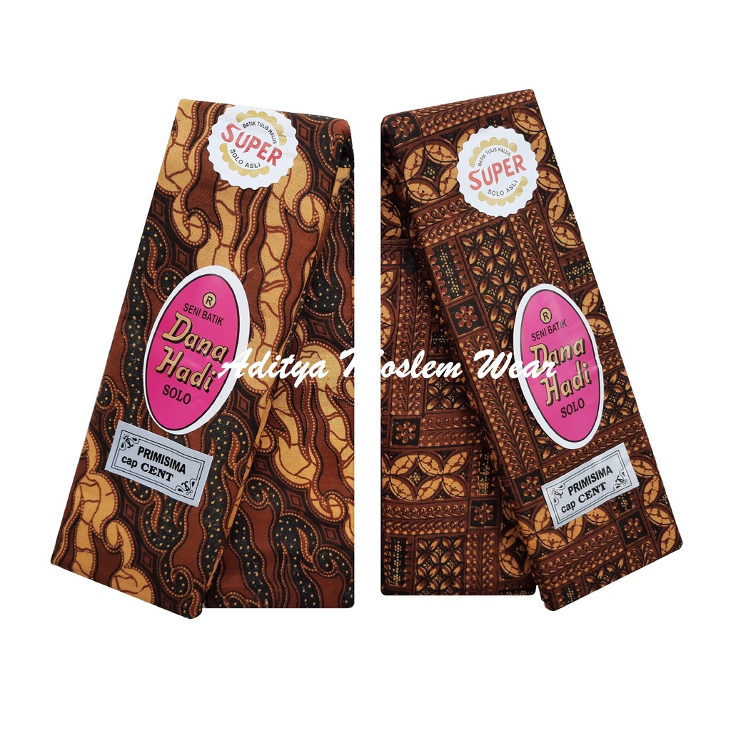 Paket Hemat 3 Pcs Kain Batik DANA HADI Solo Cap Cent Kain Panjang Samping Kebat Tapih Gendongan Melahirkan