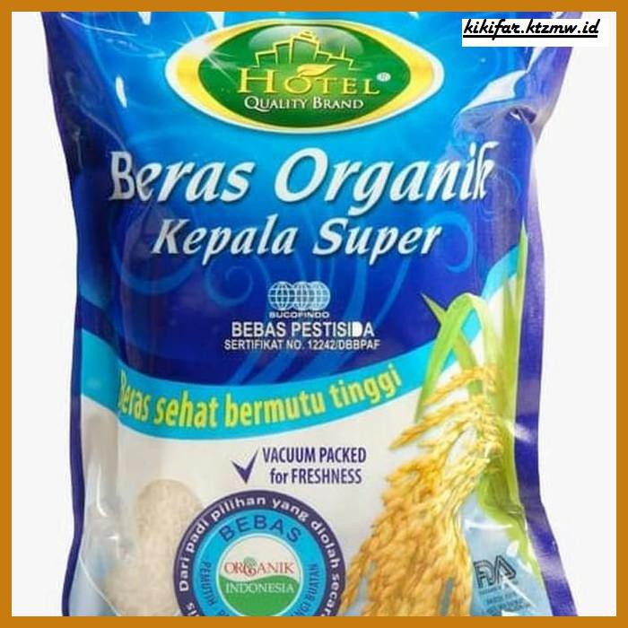 

ANEKA-BERAS- BERAS SEHAT HOTEL ORGANIK SLYP 5 KG -BERAS-SEHAT.