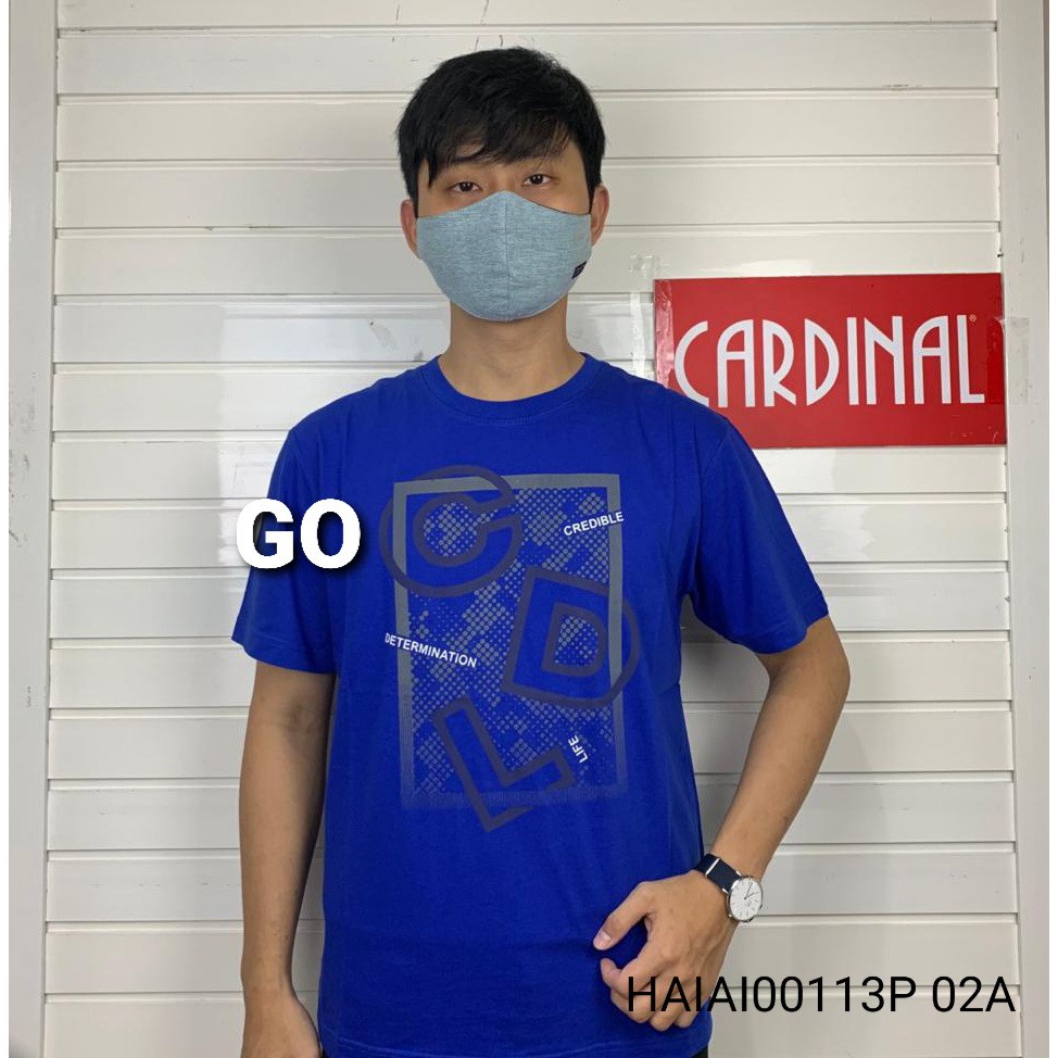 gos LRA CDL By (CARDINAL) KAOS T-Shirt Pakaian Pria Atasan Casual Santai Original Lengan Pendek