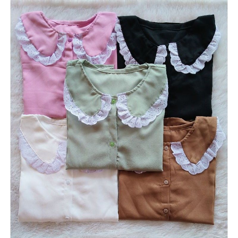 Kenami Blouse Renda Moscrepe Ayala Blouse Renda