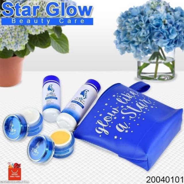 Cream Glow Star Whitening Beauty Care Bpom