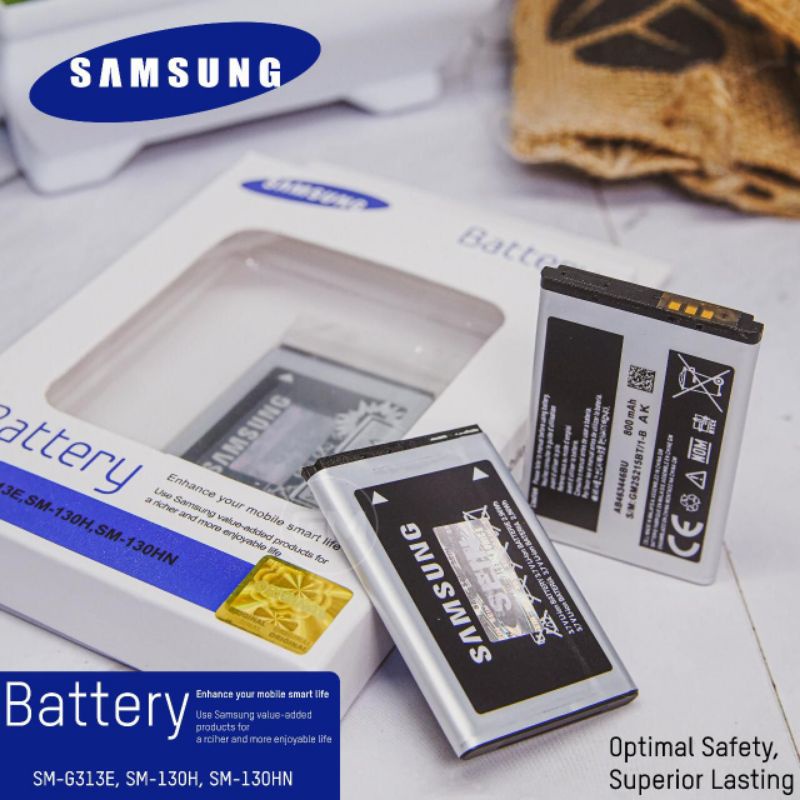Baterai Samsung Cham / C3303 Ori 99% + Pack Dust RG-OFFICIAL STORE